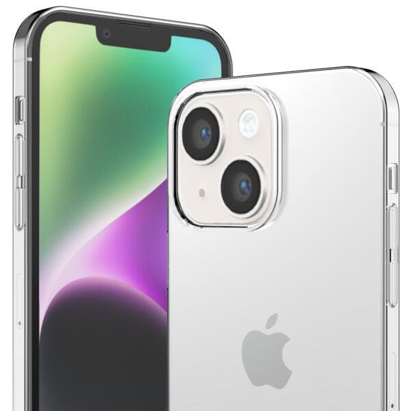 iPhone 14 telefoonhoesje transparant clear case (1)