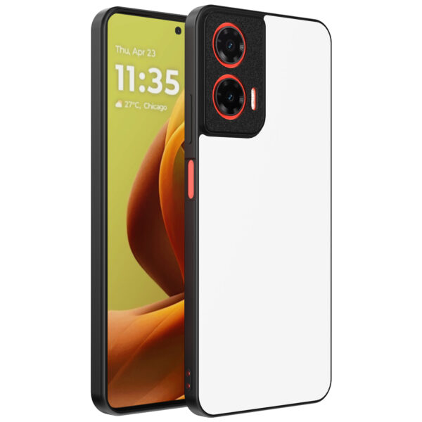 Motorola Moto G85 - Edge 50 Fusion sublimatie telefoonhoesje voor eigen foto of opdruk (1)