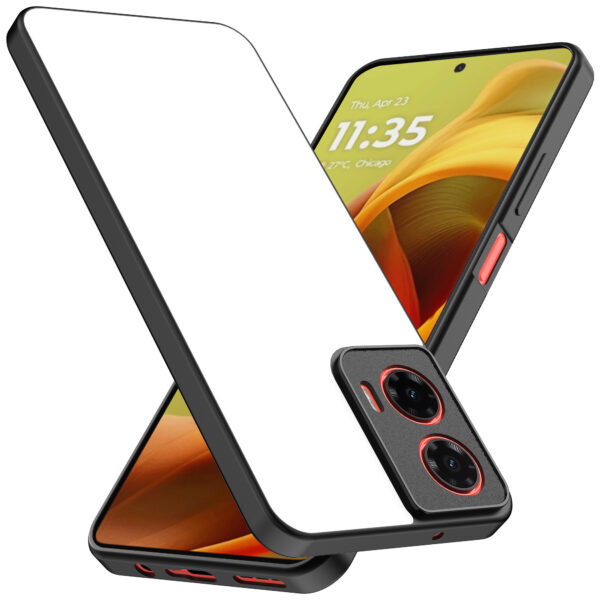 Motorola Moto G85 - Edge 50 Fusion sublimatie telefoonhoesje voor eigen foto of opdruk (2)