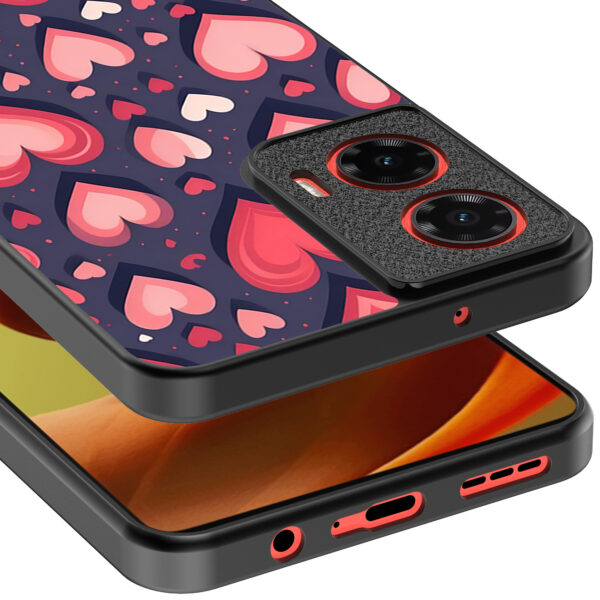 Motorola Moto G85-Edge 50 Fusion telefoonhoesje met hartjes opdruk groot (3)