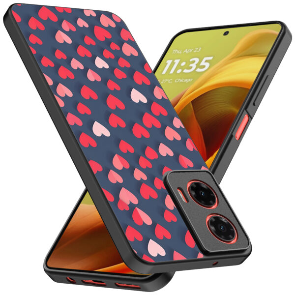 Motorola Moto G85-Edge 50 Fusion telefoonhoesje met hartjes opdruk klein (2)
