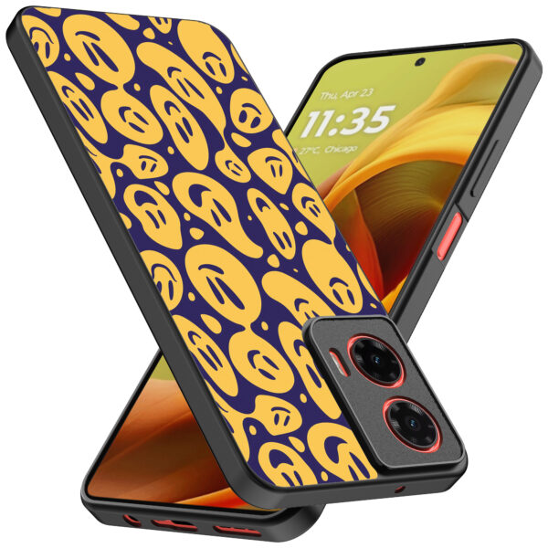 Motorola Moto G85-Edge 50 Fusion telefoonhoesje met smiley opdruk (2)