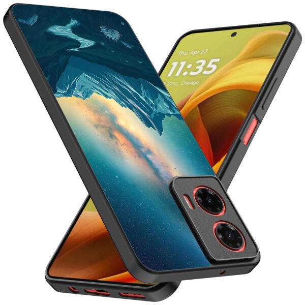 Motorola Moto G85-Edge 50 Fusion telefoonhoesje met sterrenhemel opdruk (2)