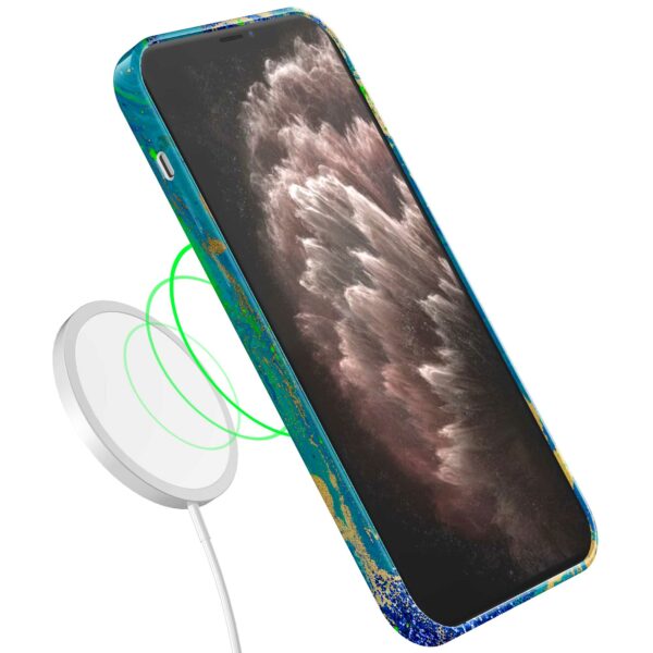 blauw groen goud marmer opdruk_iPhone 11 Pro Max telefoonhoesje met volledige rondom bedrukking (7)