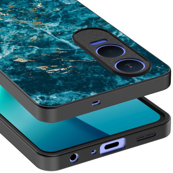 blauw marmer opdruk_OnePlus Nord CE 4 Lite Telefoonhoesje (3)