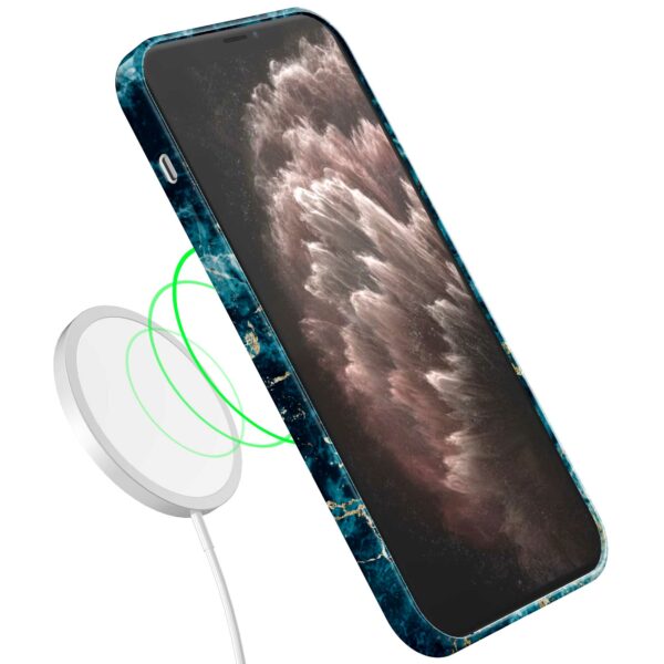 blauw marmer opdruk_iPhone 11 Pro Max telefoonhoesje met volledige rondom bedrukking (7)