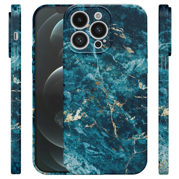 blauw marmer opdruk_iPhone 12 Pro Max telefoonhoesje met volledige rondom bedrukking (4)