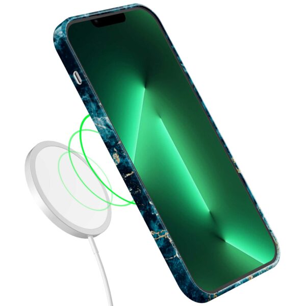 blauw marmer opdruk_iPhone 13 Pro Max telefoonhoesje met volledige rondom bedrukking (7)