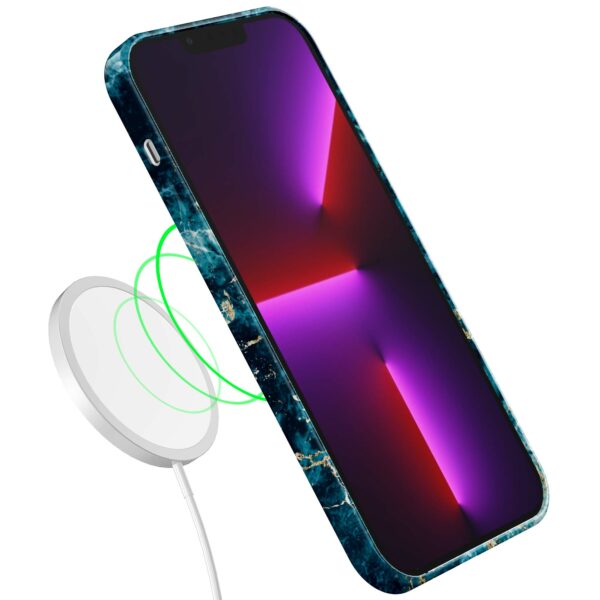 blauw marmer opdruk_iPhone 13 Pro telefoonhoesje met volledige rondom bedrukking (7)