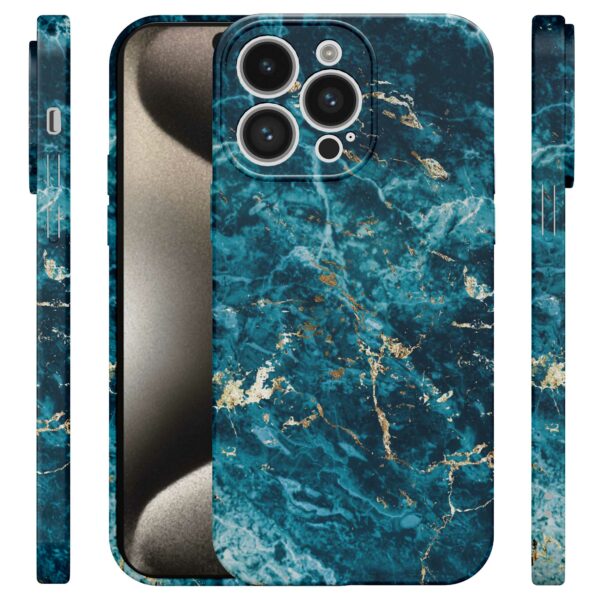 blauw marmer opdruk_iPhone 15 Pro Max telefoonhoesje met volledige rondom bedrukking (4)