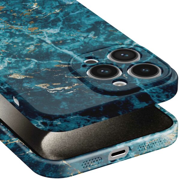blauw marmer opdruk_iPhone 15 Pro Max telefoonhoesje met volledige rondom bedrukking (5)