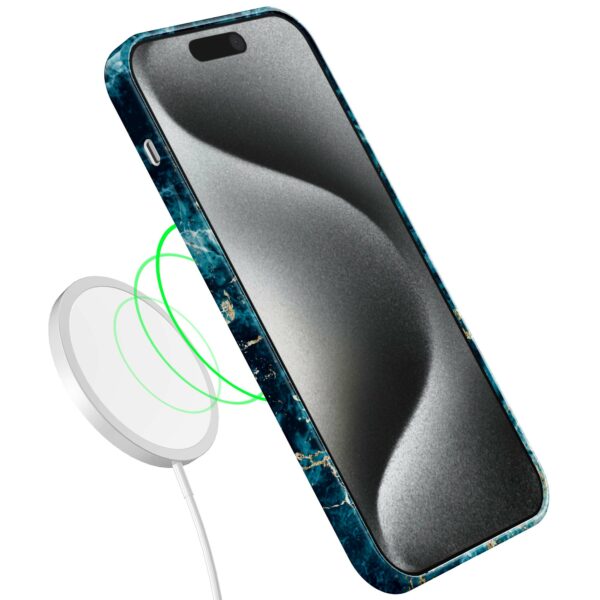 blauw marmer opdruk_iPhone 15 Pro telefoonhoesje met volledige rondom bedrukking (7)