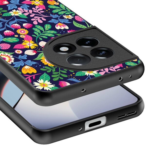 bloemen opdruk_OnePlus 11R Telefoonhoesje (3)