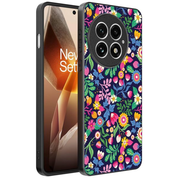 bloemen opdruk_OnePlus 13 Telefoonhoesje (1)
