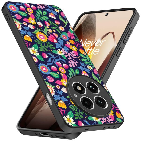 bloemen opdruk_OnePlus 13 Telefoonhoesje (2)