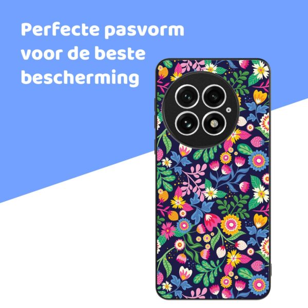 bloemen opdruk_OnePlus 13 Telefoonhoesje (4)