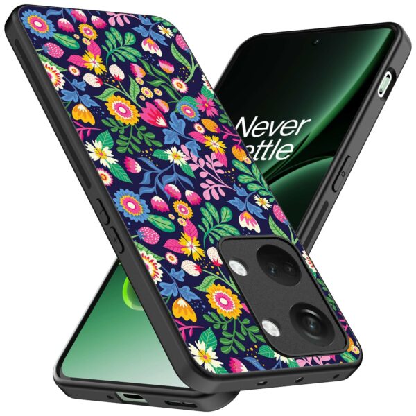 bloemen opdruk_OnePlus Nord 3 Telefoonhoesje (2)