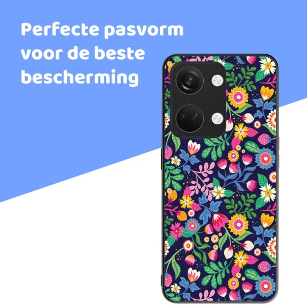 bloemen opdruk_OnePlus Nord 3 Telefoonhoesje (4)