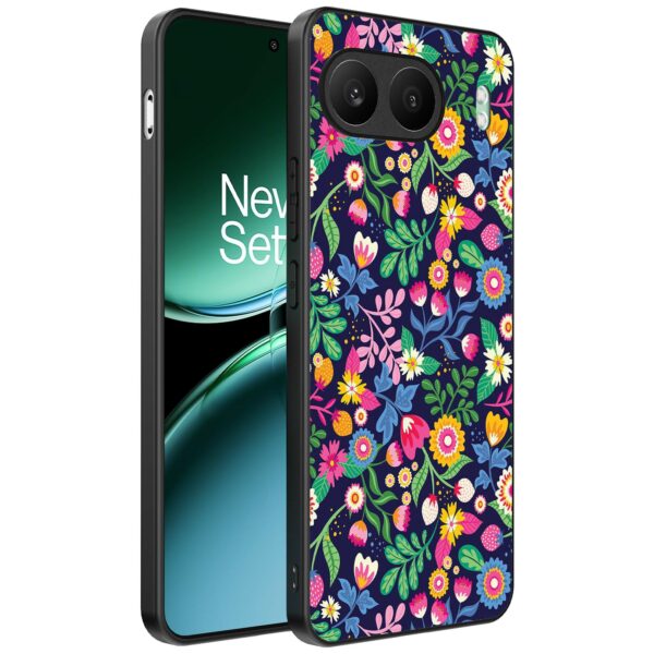 bloemen opdruk_OnePlus Nord 4 Telefoonhoesje (1)