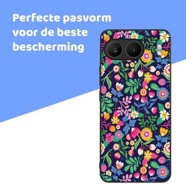 bloemen opdruk_OnePlus Nord 4 Telefoonhoesje (4)