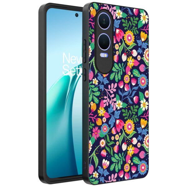 bloemen opdruk_OnePlus Nord CE 4 Lite Telefoonhoesje (1)