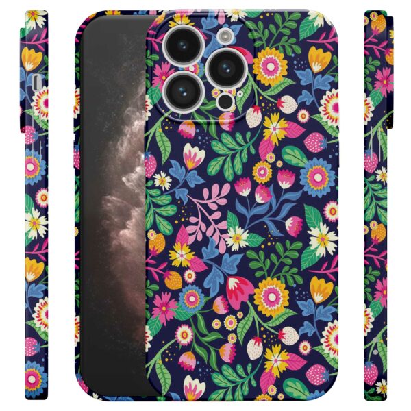 bloemen opdruk_iPhone 11 Pro Max telefoonhoesje met volledige rondom bedrukking (4)