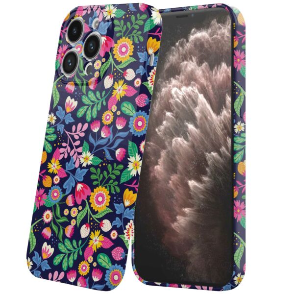 bloemen opdruk_iPhone 11 Pro Max telefoonhoesje met volledige rondom bedrukking (6)