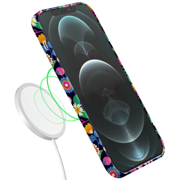 bloemen opdruk_iPhone 12 Pro Max telefoonhoesje met volledige rondom bedrukking (7)