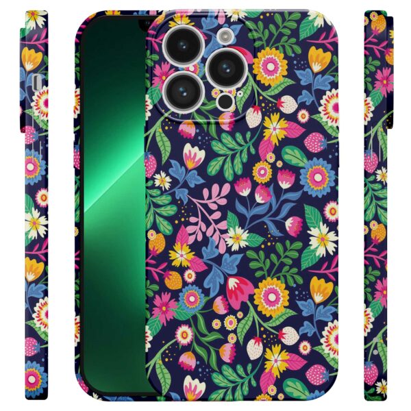 bloemen opdruk_iPhone 13 Pro Max telefoonhoesje met volledige rondom bedrukking (4)