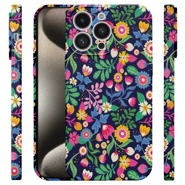 bloemen opdruk_iPhone 15 Pro Max telefoonhoesje met volledige rondom bedrukking (4)