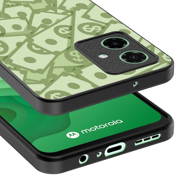 geld opdruk_Motorola Moto G54 telefoonhoesje (3)