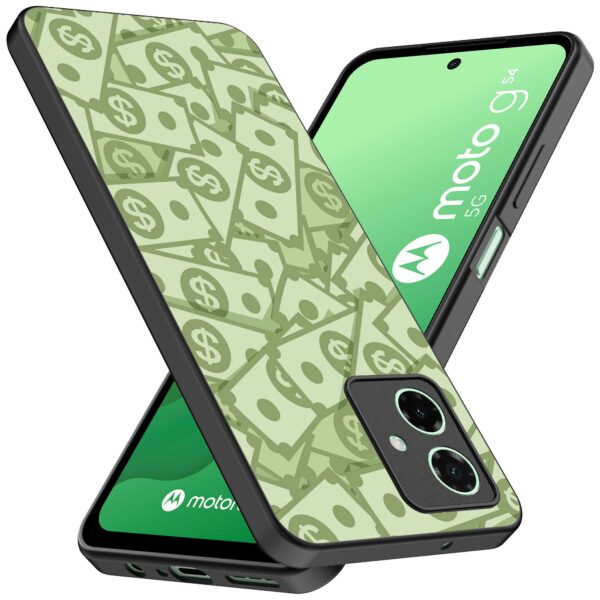 geld opdruk_Motorola Moto G54 telefoonhoesje