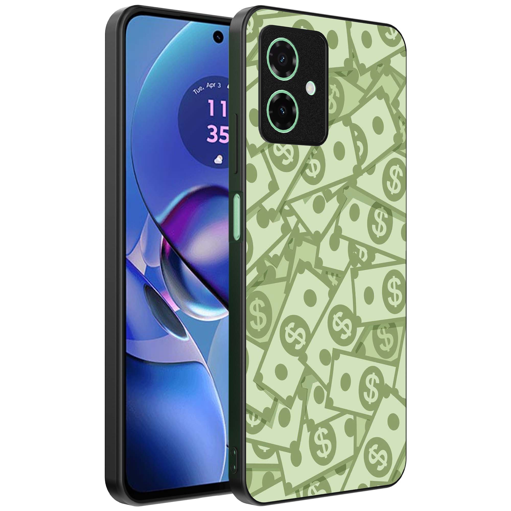 geld opdruk_Motorola Moto G55 telefoonhoesje (1)