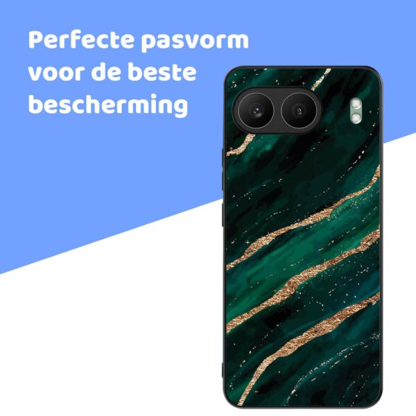 groen goud marmer opdruk_OnePlus Nord 4 Telefoonhoesje (4)