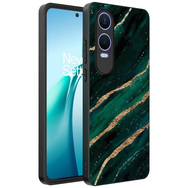 groen goud marmer opdruk_OnePlus Nord CE 4 Lite Telefoonhoesje (1)