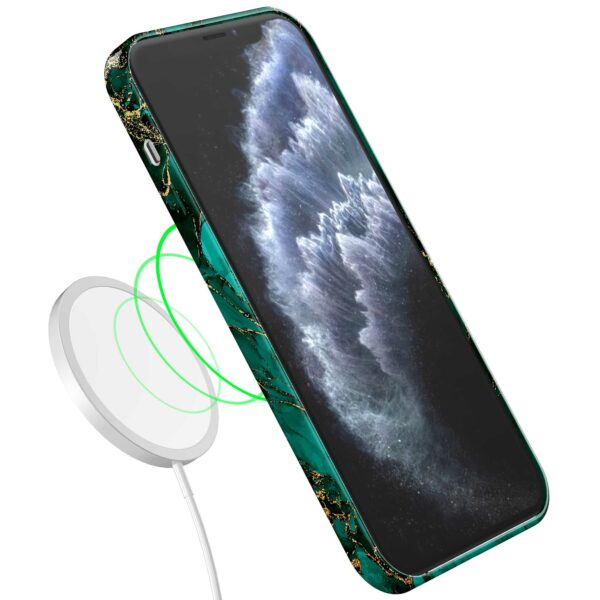 groen goud marmer opdruk_iPhone 11 Pro telefoonhoesje met volledige rondom bedrukking (7)