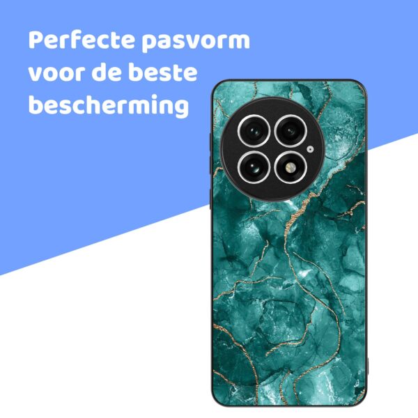 groen marmer opdruk_OnePlus 13 Telefoonhoesje (4)
