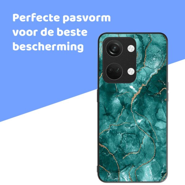 groen marmer opdruk_OnePlus Nord 3 Telefoonhoesje (4)
