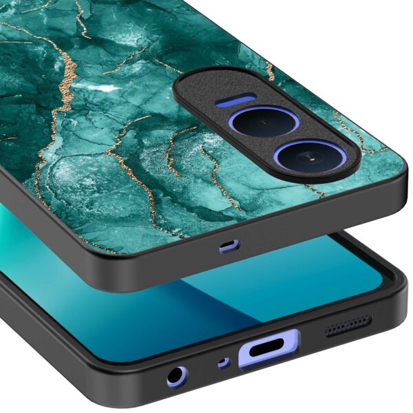 groen marmer opdruk_OnePlus Nord CE 4 Lite Telefoonhoesje (3)