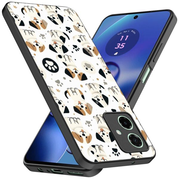 honden opdruk_Motorola Moto G55 telefoonhoesje (2)