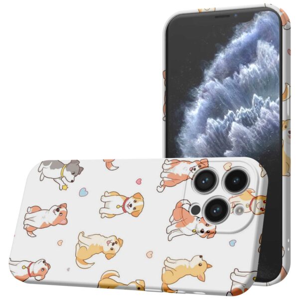 honden opdruk_iPhone 11 Pro telefoonhoesje met volledige rondom bedrukking (1)