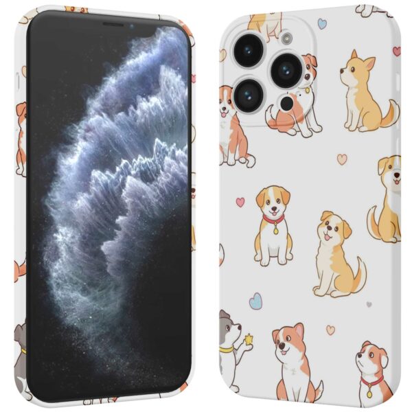 honden opdruk_iPhone 11 Pro telefoonhoesje met volledige rondom bedrukking (3)