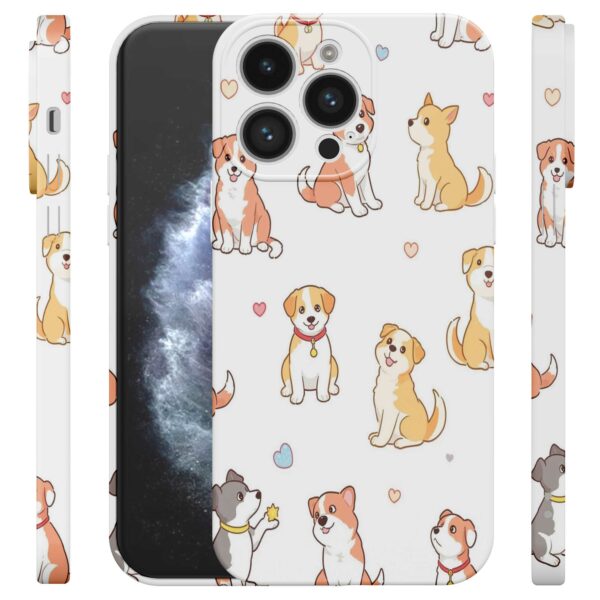 honden opdruk_iPhone 11 Pro telefoonhoesje met volledige rondom bedrukking (4)