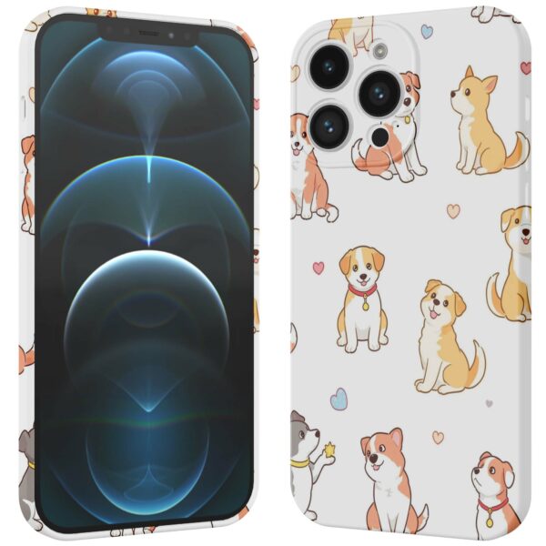 honden opdruk_iPhone 12 Pro telefoonhoesje met volledige rondom bedrukking (3)
