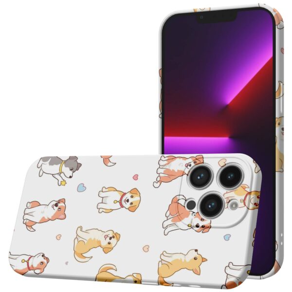 honden opdruk_iPhone 13 Pro telefoonhoesje met volledige rondom bedrukking (1)