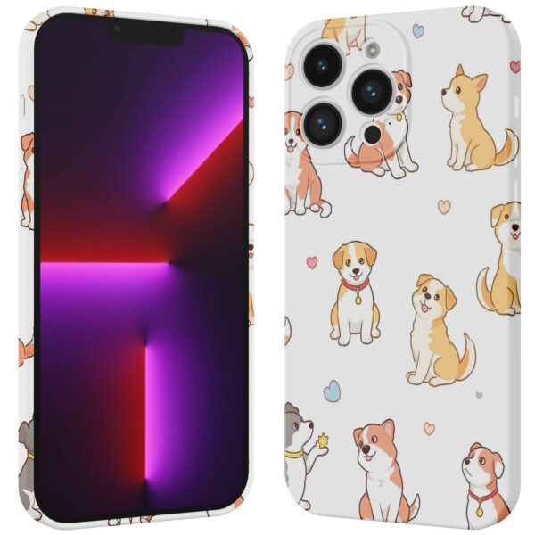 honden opdruk_iPhone 13 Pro telefoonhoesje met volledige rondom bedrukking (3)