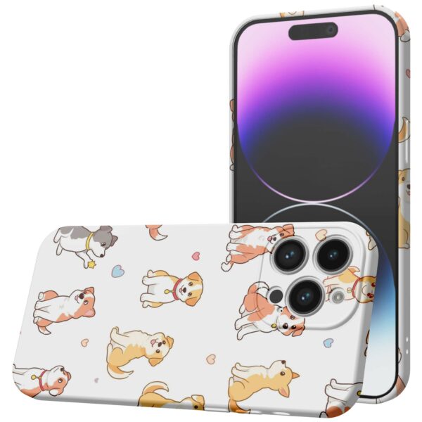 honden opdruk_iPhone 14 Pro Max telefoonhoesje met volledige rondom bedrukking (1)
