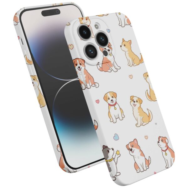 honden opdruk_iPhone 14 Pro telefoonhoesje met volledige rondom bedrukking (2)