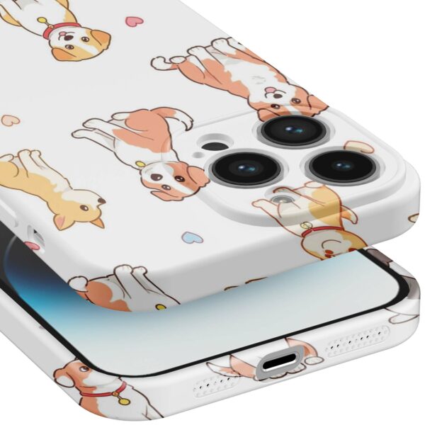honden opdruk_iPhone 14 Pro telefoonhoesje met volledige rondom bedrukking (5)
