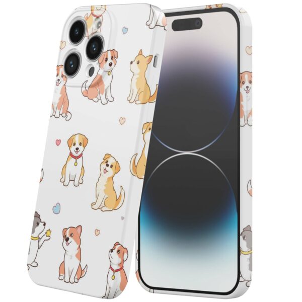 honden opdruk_iPhone 14 Pro telefoonhoesje met volledige rondom bedrukking (6)